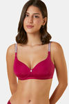 Triumph Padded Non Wired Full Coverage T-Shirt Bra - Raspberry Juice — thumbnail 1